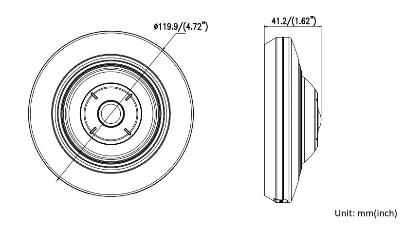 Hikvision DS-2CD2955FWD-IS 5MP Fisheye Network Camera 6 Hikvision DS-2CD2955FWD-IS 5MP Fisheye Network Camera - Image 4