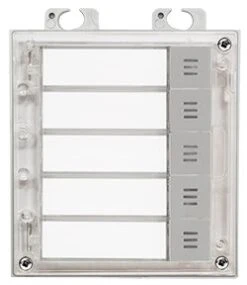 2N Helios IP Verso Intercom - 5 Nameplates/Buttons Module - 9155035