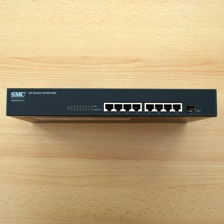 SMC GS8P 8-Port Gigabit POE Switch 5 SMC GS8P 8-Port Gigabit POE Switch - Image 3