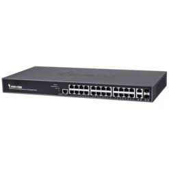 Vivotek AW-GEV-264B-370 24 X GE PoE + 2 X GE SFP Web Smart Managed PoE Switch