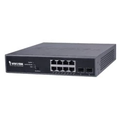 Vivotek AW-GEV-104B-130 8 X GE PoE + 2 X GE SFP Web Smart Managed PoE Switch