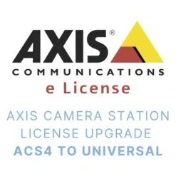 Axis ACS4 To Universal Device ELicense Upgrade For Axis Camera Station 0879-040