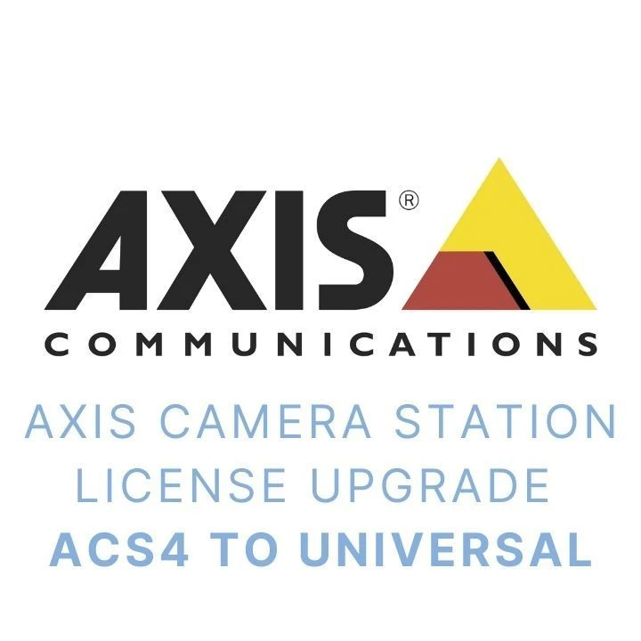 Axis ACS4 To Universal Device License Upgrade For Axis Camera Station 3 Axis ACS4 To Universal Device License Upgrade For Axis Camera Station