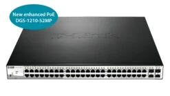 D Link D-Link DGS-1210-52MP 52-Port Gigabit Smart Max PoE+ Switch
