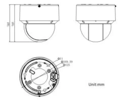Hikvision DS-2DE4A320IW-DE 3MP 20x Mini PTZ Camera 7 Hikvision DS-2DE4A320IW-DE 3MP 20x Mini PTZ Camera -TP-Link Store ds 2de4a220iw de dimensions 1