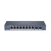 Hikvision DS-3E1510P-SI Smart Managed 8 Port Gigabit PoE Switch -TP-Link Store ds 3e1510p si