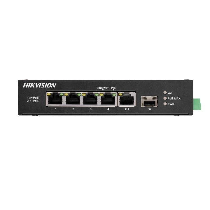 Hikvision DS-3T0306HP-E/HS 4 Port 100M Unmanaged Hi-PoE Switch 3 Hikvision DS-3T0306HP-E/HS 4 Port 100M Unmanaged Hi-PoE Switch