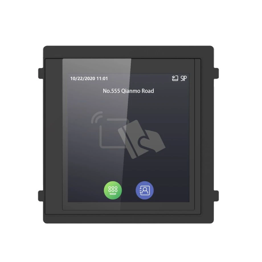 Hikvision DS-KD-TDM Door Station - Touch Display Module With Mifare Card Reader 3 Hikvision DS-KD-TDM Door Station - Touch Display Module With Mifare Card Reader