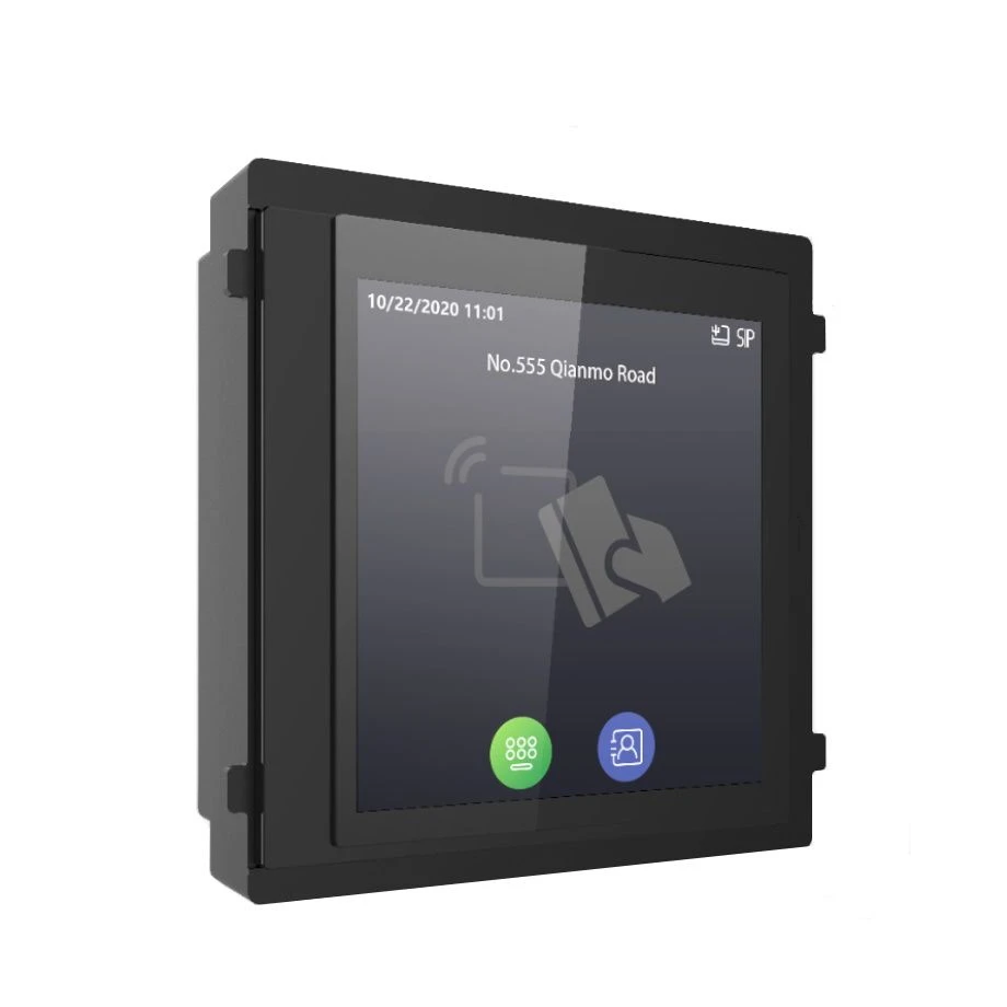Hikvision DS-KD-TDM Door Station - Touch Display Module With Mifare Card Reader 5 Hikvision DS-KD-TDM Door Station - Touch Display Module With Mifare Card Reader - Image 3