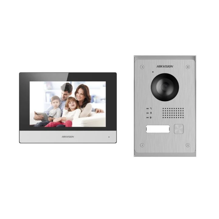 Hikvision DS-KIS703-P Video Intercom Two-Wire Bundle 3 Hikvision DS-KIS703-P Video Intercom Two-Wire Bundle