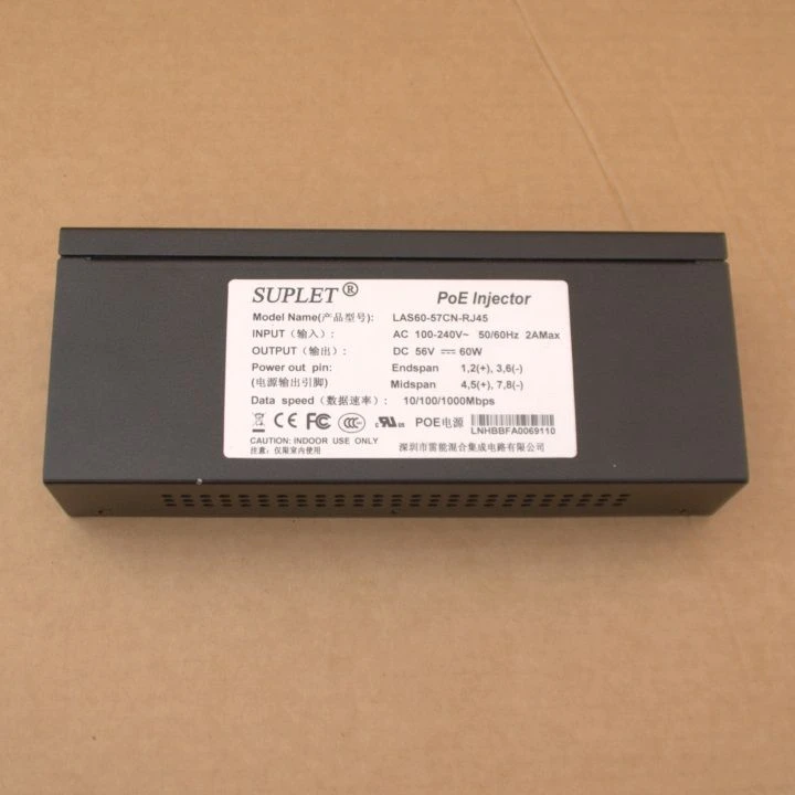 Hikvision LAS60-57CN-RJ45 PoE Injector For Hikvision PTZ 4 Hikvision LAS60-57CN-RJ45 PoE Injector For Hikvision PTZ - Image 2