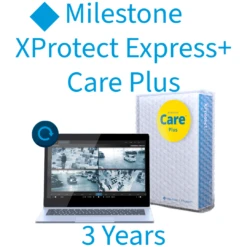 Milestone 3 Years Care Plus For XProtect Express+ Device License