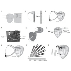 GJD GJD230 30m IP Motion Detector 11 GJD GJD230 30m IP Motion Detector -TP-Link Store gjd230 drawing