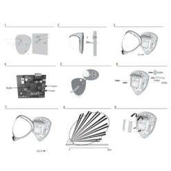 GJD GJD260 30m Dual Tech IP Motion Detector 11 GJD GJD260 30m Dual Tech IP Motion Detector -TP-Link Store gjd260 diagram 3