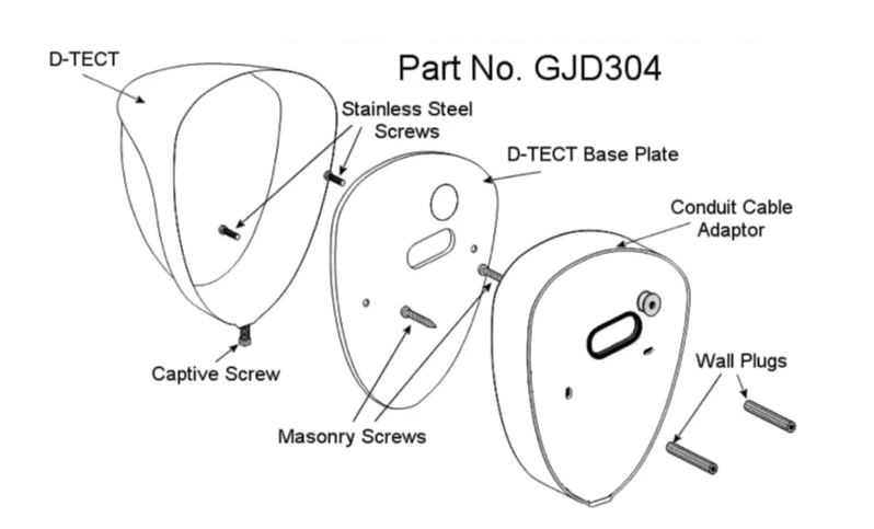 GJD GJD304 Conduit Cable Entry Adaptor 4 GJD GJD304 Conduit Cable Entry Adaptor - Image 2