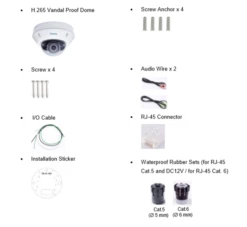 Geovision GV-VD8700-FR 8MP Face Recognition Dome Camera 10 Geovision GV-VD8700-FR 8MP Face Recognition Dome Camera -TP-Link Store gv vd8700 packing list