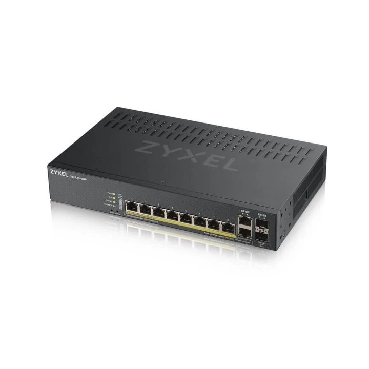 Zyxel GS1920-8HPv2 8 Port GbE Smart Managed Switch 4 Zyxel GS1920-8HPv2 8 Port GbE Smart Managed Switch - Image 2