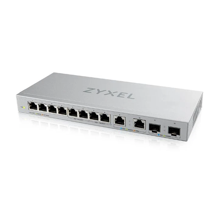 Zyxel XGS1010-12 12-Port Unmanaged Multi-Gigabit Switch With 2-Port 2.5G And 2-Port 10G SFP+ 6 Zyxel XGS1010-12 12-Port Unmanaged Multi-Gigabit Switch With 2-Port 2.5G And 2-Port 10G SFP+ - Image 4