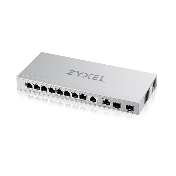 Zyxel XGS1010-12 12-Port Unmanaged Multi-Gigabit Switch With 2-Port 2.5G And 2-Port 10G SFP+ 7 Zyxel XGS1010-12 12-Port Unmanaged Multi-Gigabit Switch With 2-Port 2.5G And 2-Port 10G SFP+ - Image 5
