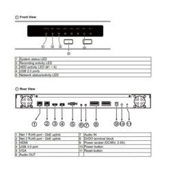 Vivotek ND9441 16 Channel Embedded Network Video Recorder -TP-Link Store nd9441 drawing