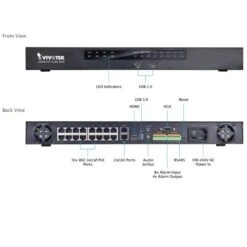 Vivotek ND9441P 16 Channel Network Video Recorder (with 16 PoE Ports) 14 Vivotek ND9441P 16 Channel Network Video Recorder (with 16 PoE Ports) -TP-Link Store nd9441 labels
