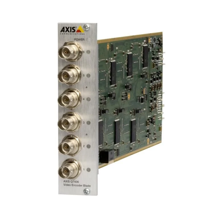 AXIS Q7406 6-Channel Video Encoder Blade 0289-001 4 AXIS Q7406 6-Channel Video Encoder Blade 0289-001 - Image 2