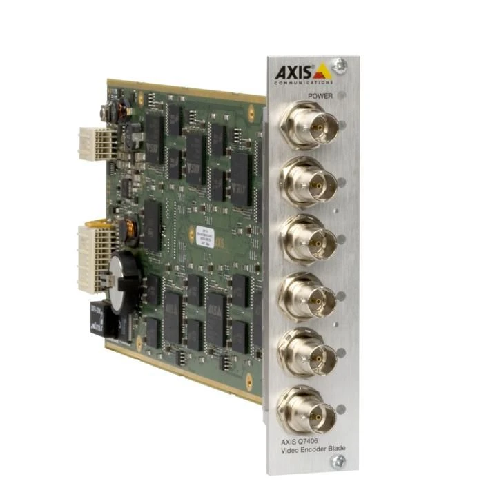 AXIS Q7406 6-Channel Video Encoder Blade 0289-001 3 AXIS Q7406 6-Channel Video Encoder Blade 0289-001