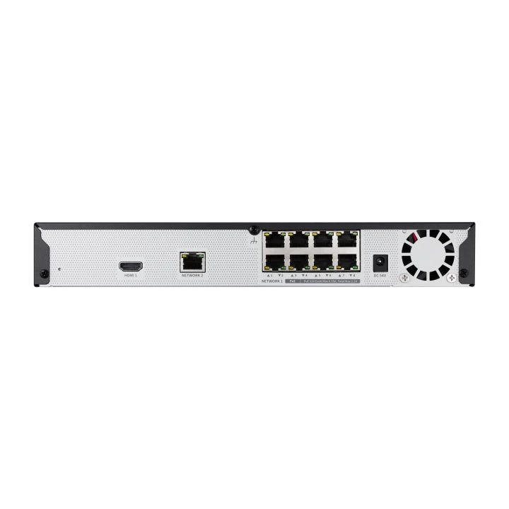 Wisenet QRN-830S 8 Channel Network Video Recorder With PoE Switch 6 Wisenet QRN-830S 8 Channel Network Video Recorder With PoE Switch - Image 4