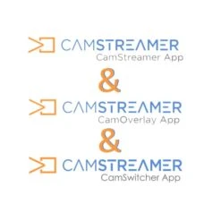 CamStreamer, CamOverlay And CamSwitcher Application Bundle