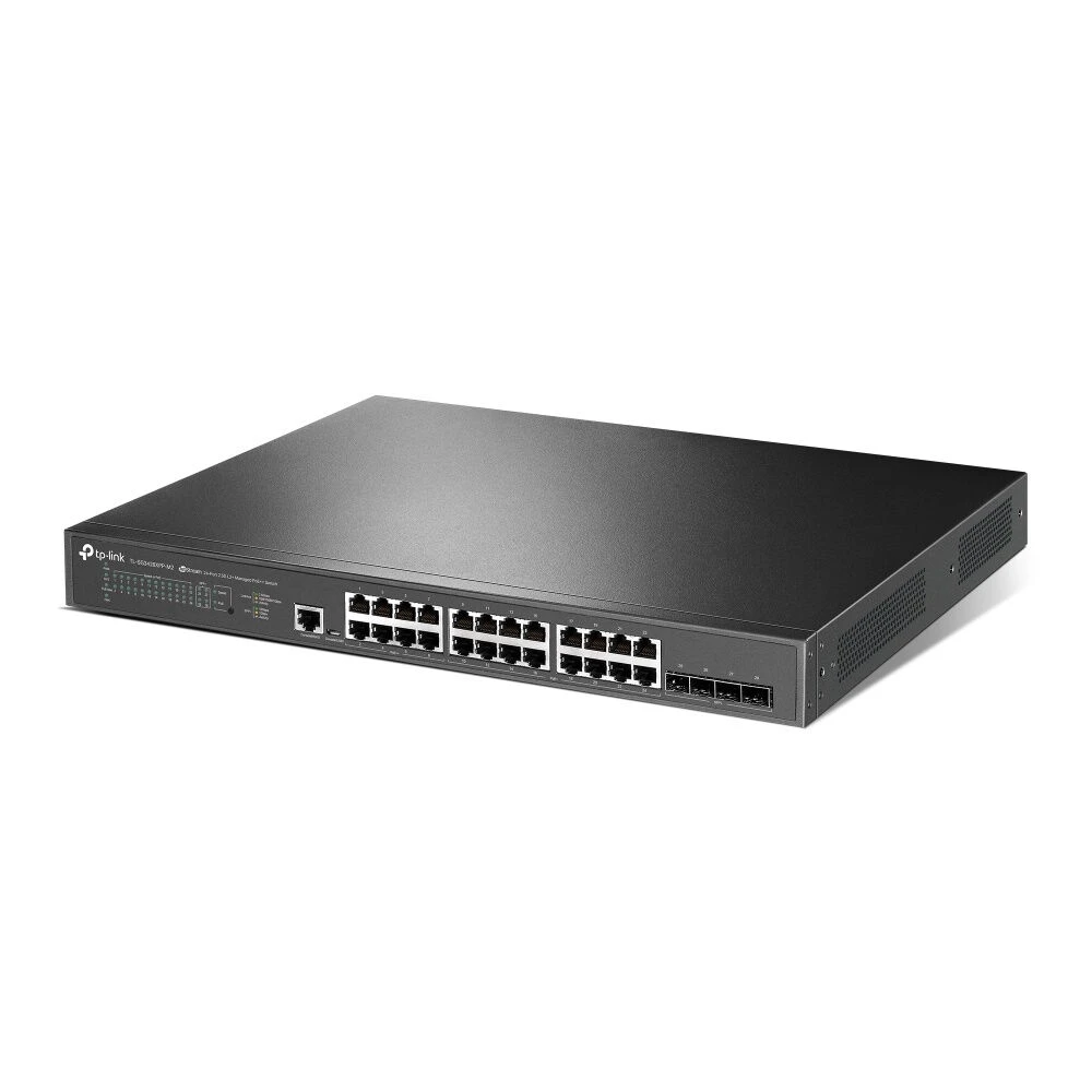 TP-Link TL-SG3428XPP-M2 JetStream 24-Port 2.5GBASE-T And 4-Port 10GE SFP+ L2+ Managed Switch With 16-Port PoE+ & 8-Port PoE++ 5 TP-Link TL-SG3428XPP-M2 JetStream 24-Port 2.5GBASE-T And 4-Port 10GE SFP+ L2+ Managed Switch With 16-Port PoE+ & 8-Port PoE++ - Image 3