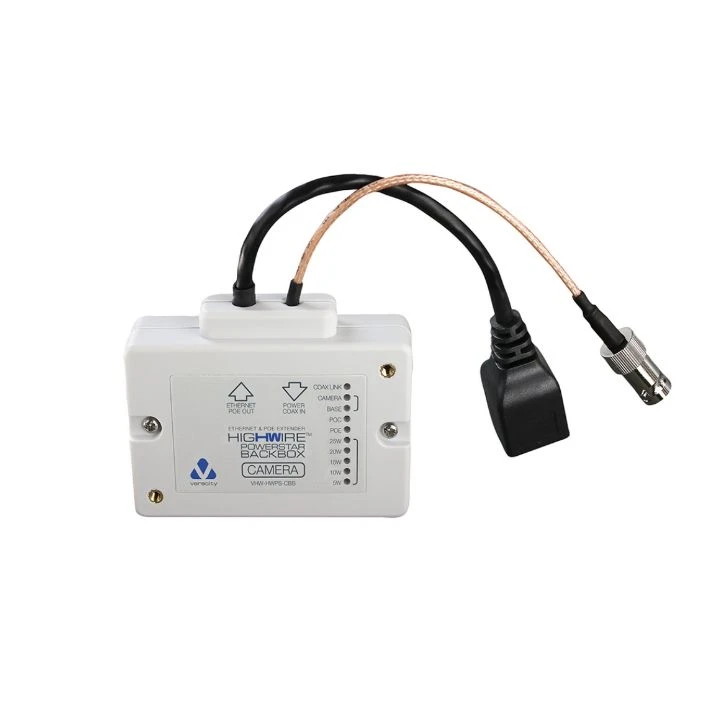 Veracity HIGHWIRE 1 Port POE Over Coax BACKBOX VHW-HWPS-CBB 3 Veracity HIGHWIRE 1 Port POE Over Coax BACKBOX VHW-HWPS-CBB