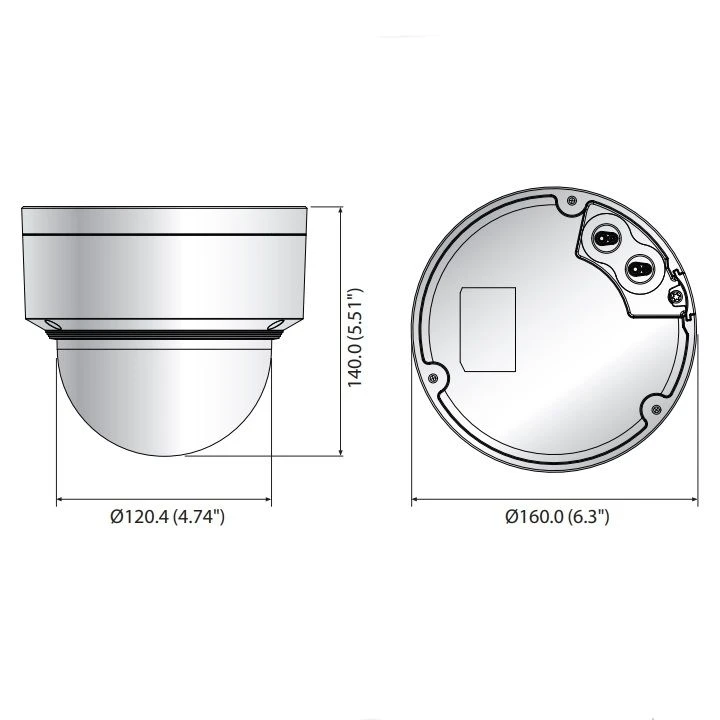 Wisenet XNV-6085 2MP Vandal-Resistant DPTRZ Dome Camera 5 Wisenet XNV-6085 2MP Vandal-Resistant DPTRZ Dome Camera - Image 3