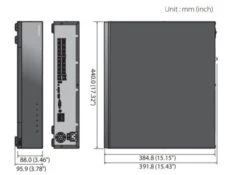 *Special Offer* Wisenet XRN-1610S 16 Channel Network Video Recorder - Repaired 16 *Special Offer* Wisenet XRN-1610S 16 Channel Network Video Recorder - Repaired -TP-Link Store xrn 1610s dimensions 2