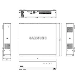 *Special Offer* Wisenet XRN-1610S 16 Channel Network Video Recorder - Repaired 15 *Special Offer* Wisenet XRN-1610S 16 Channel Network Video Recorder - Repaired -TP-Link Store xrn 1610s drawing 2