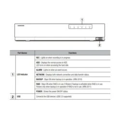 Wisenet XRN-2010 32 Channel Network Video Recorder 18 Wisenet XRN-2010 32 Channel Network Video Recorder -TP-Link Store xrn 2011 front end 1